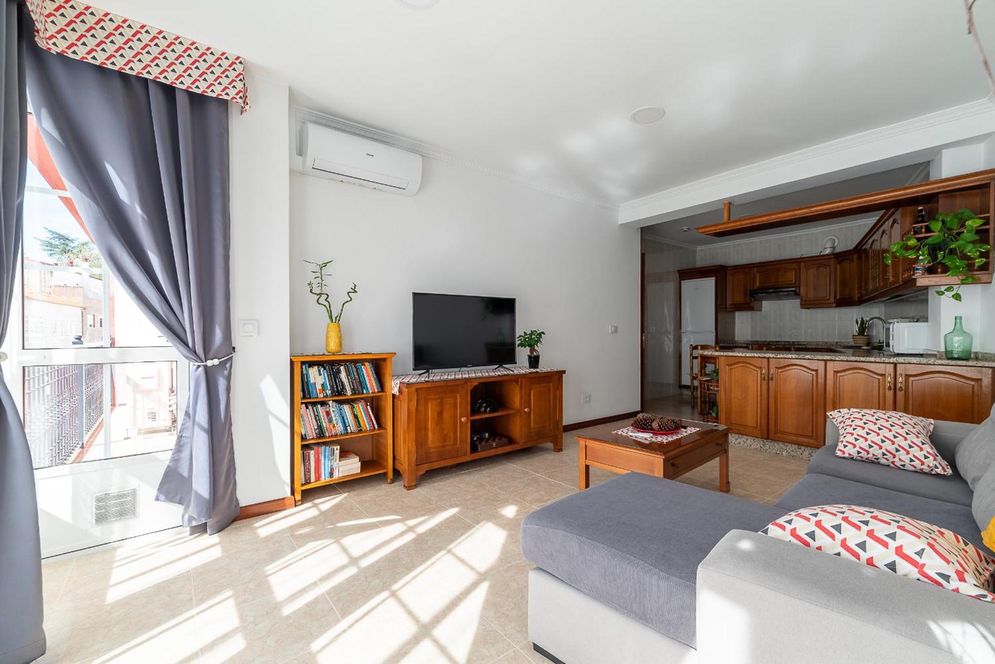Apartamento Espacioso Cerca De La Playa Con Aire Acondicionado Διαμέρισμα Moaña Εξωτερικό φωτογραφία