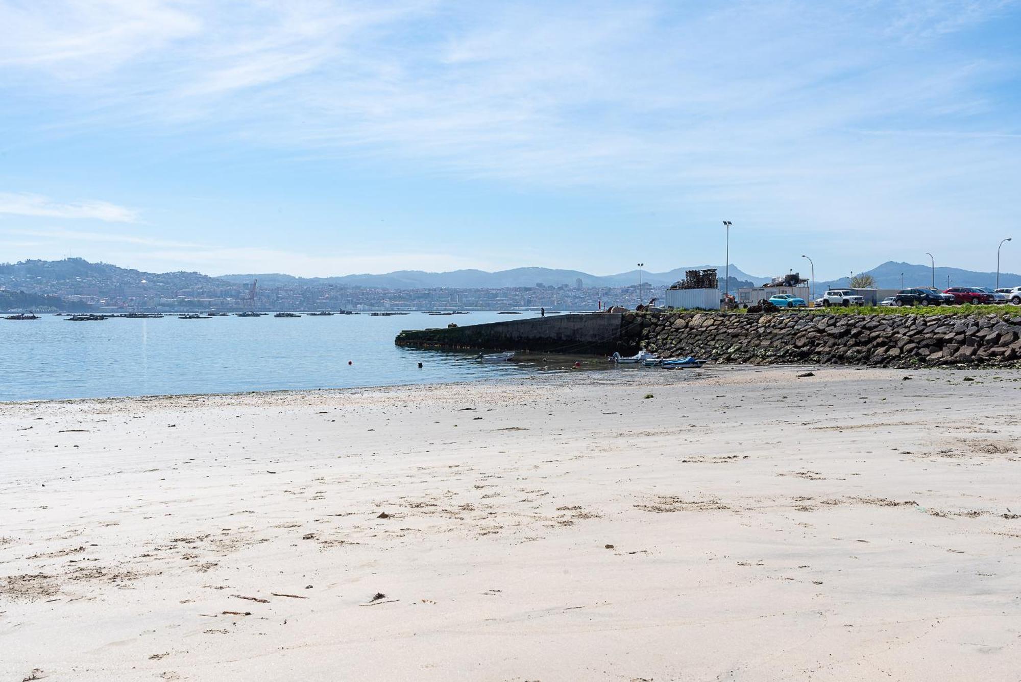 Apartamento Espacioso Cerca De La Playa Con Aire Acondicionado Διαμέρισμα Moaña Εξωτερικό φωτογραφία