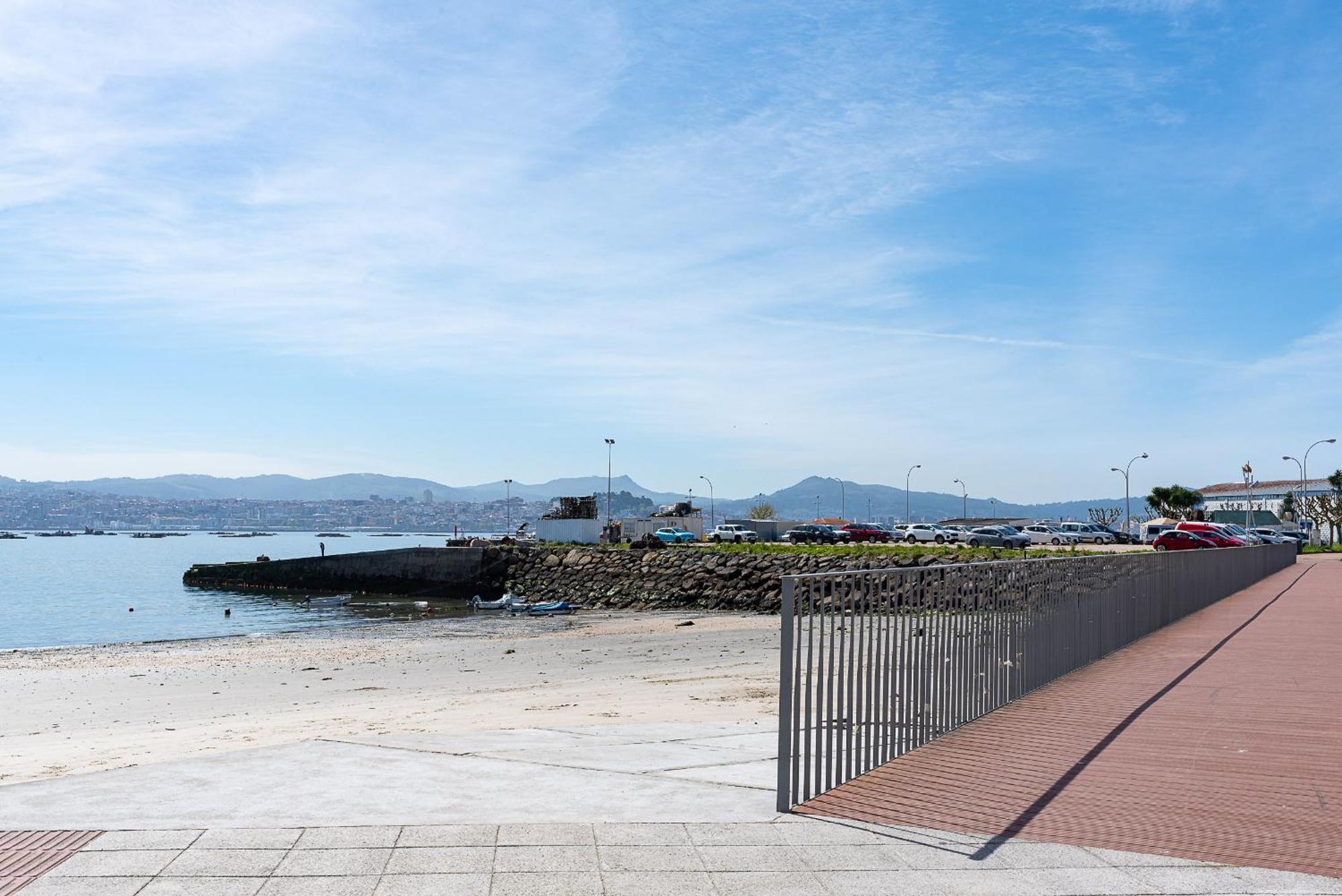 Apartamento Espacioso Cerca De La Playa Con Aire Acondicionado Διαμέρισμα Moaña Εξωτερικό φωτογραφία