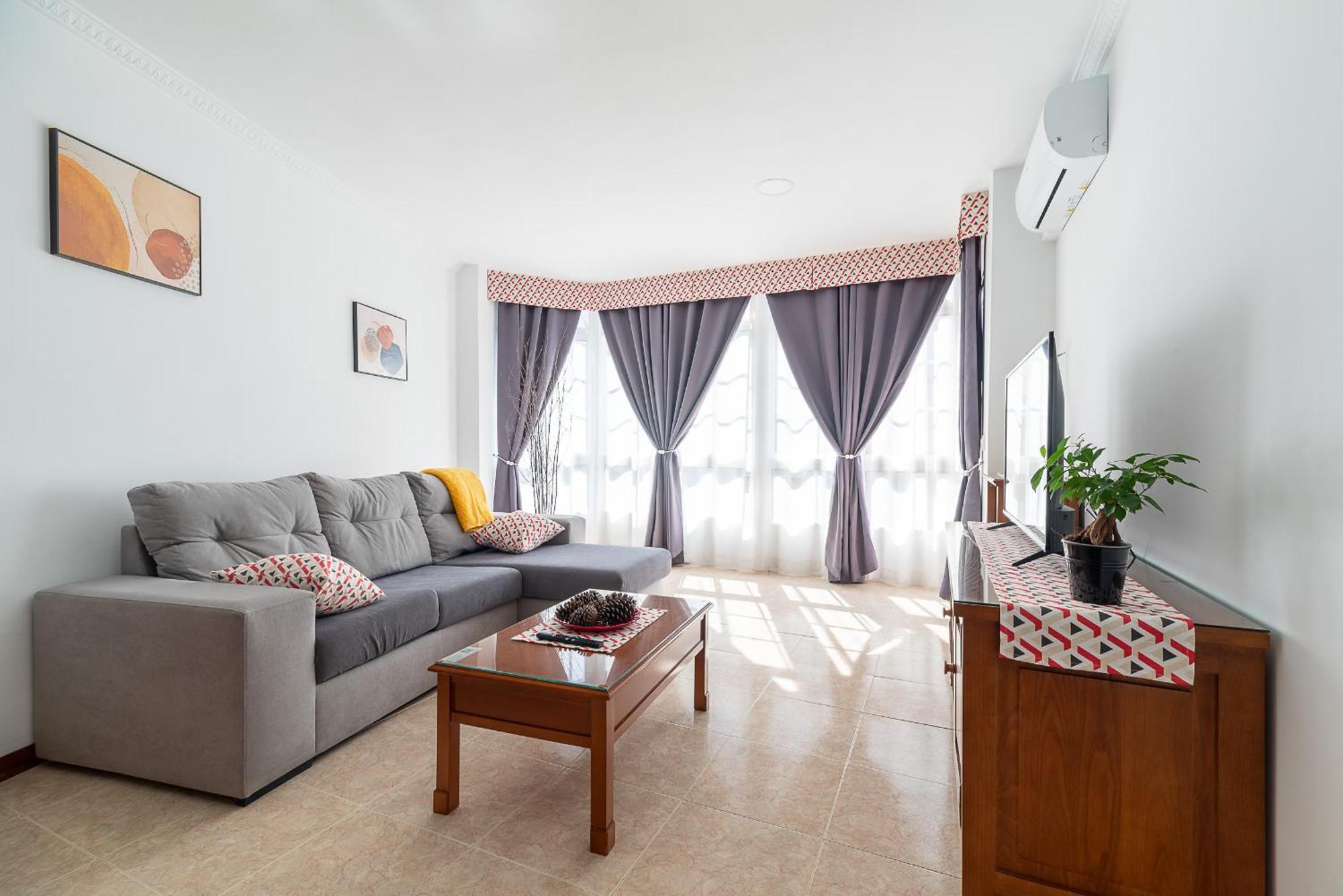 Apartamento Espacioso Cerca De La Playa Con Aire Acondicionado Διαμέρισμα Moaña Εξωτερικό φωτογραφία