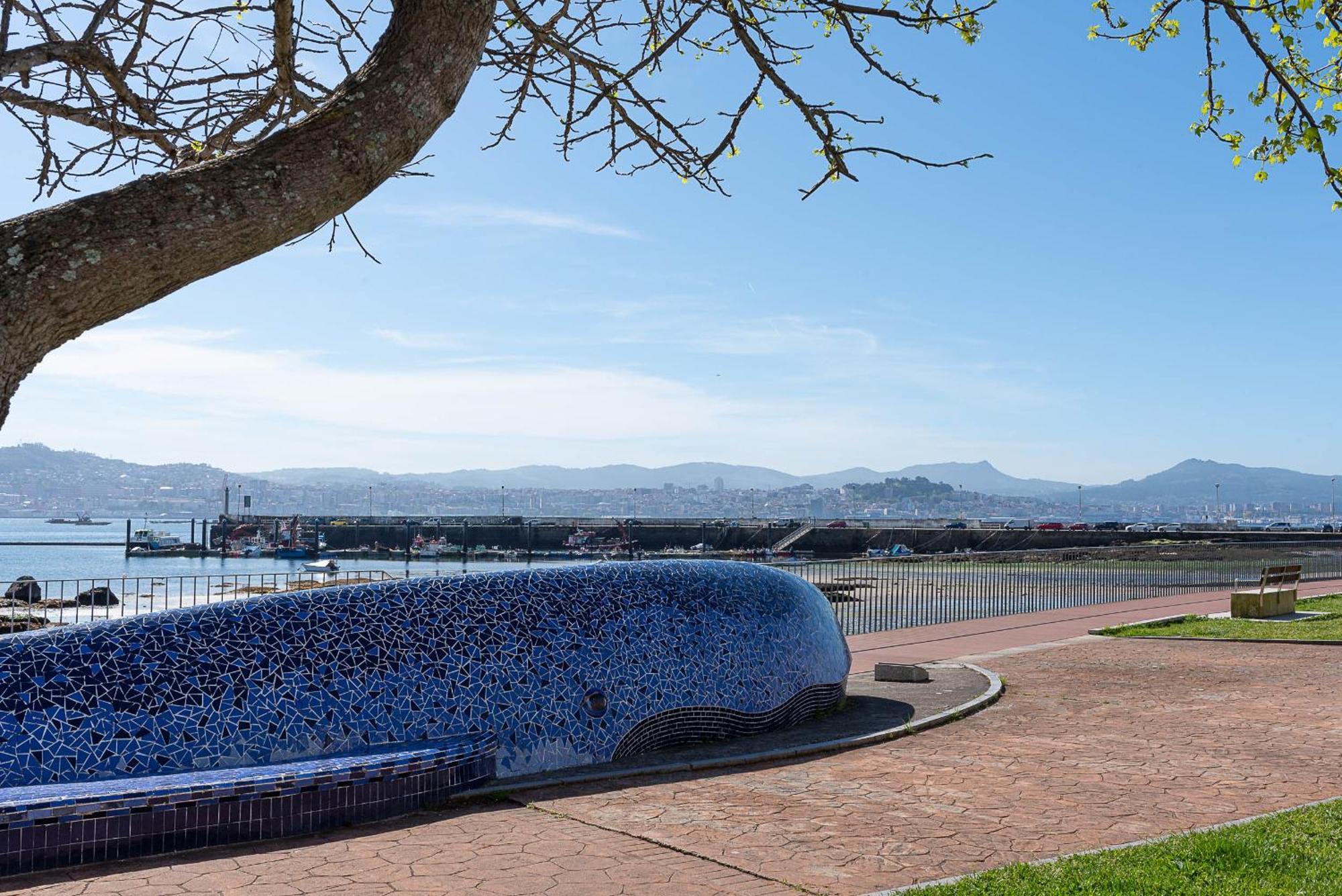 Apartamento Espacioso Cerca De La Playa Con Aire Acondicionado Διαμέρισμα Moaña Εξωτερικό φωτογραφία